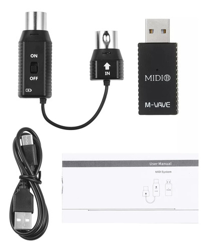 Sistema De Transmisión De Audio Inalámbrico Midi M-vave Ms1