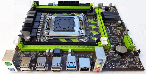 Kit Placa Mãe Lga 2011 X79 Ddr3 Até 64gb +cpu Xeon + Memória