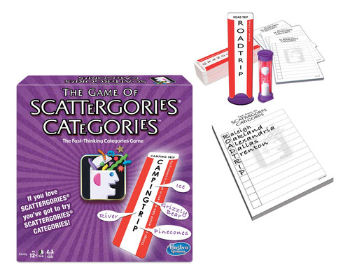 Scattergories Categorías - Un Toque Nuevo En El Juego Origi