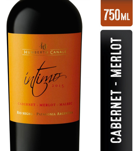 Vino Intimo Cabernet Merlot Malbec 750ml. Humberto Canale