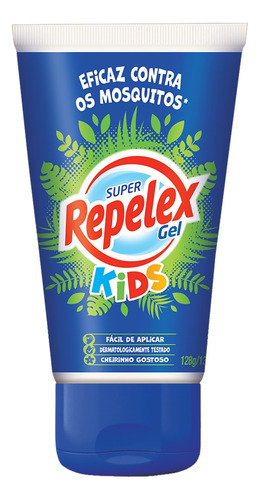 Repelente Gel Repelex Kids Bisnaga 133ml