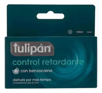 Comprar Preservativo Tulipan Control Retardante Con Benzocaina 6 Unidades Lisos Lubricados Latex Relaciones Intimas Placer Seguro Cuidado Salud Sexual Y Enfermedades Prevencion ETS Profilactico Anticonceptivo
