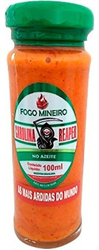 Pimenta Carolina Reaper No Azeite 