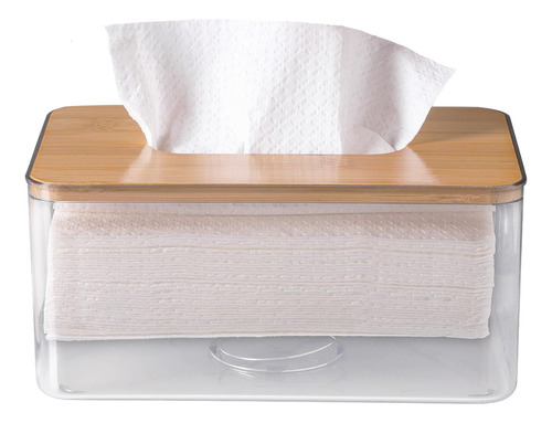 Caja De Papel Rectangular Transparente