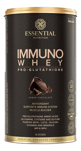 Immuno Whey Hidrolisado Isolado Bcaa Essential Nutrition