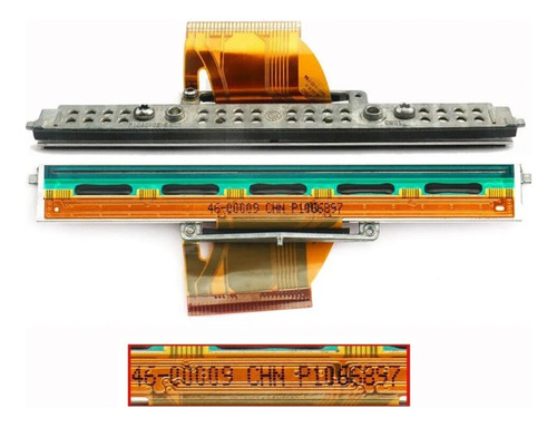Cabeça De Impressão Zebra Zq520 Zq-520 Flex Cable P1066897 (Usado)