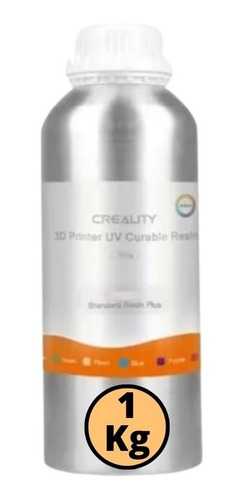 Imagen 1 de 1 de Resina Para Impresoras Creality Plus 3d 1000g Piel Clara