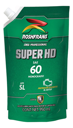 0.950 L Roshpack Super Hd Api Sl Sae 60