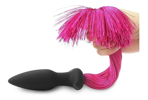 Plug anal com dilatador macio de rabo de cavalo - Lovetoy