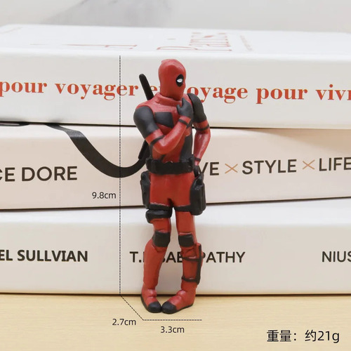 Decoración De Escritorio De X-man Deadpool, 3 Unidades Al Az