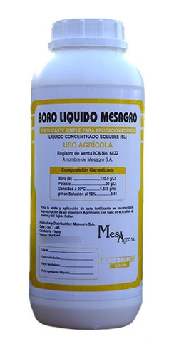 Boro Liquido - Fertilizante Liquido