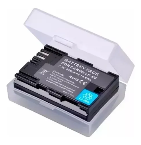 comprar Bat Para Câmera Canon 60d 70d 80d 5d 6d 7d Batmax Lp-e6