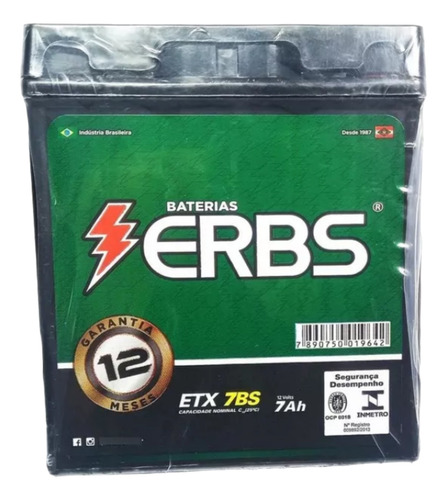 7a Etx7bs - Bateria Moto Twister 250 2001 2002 2003 A 2008