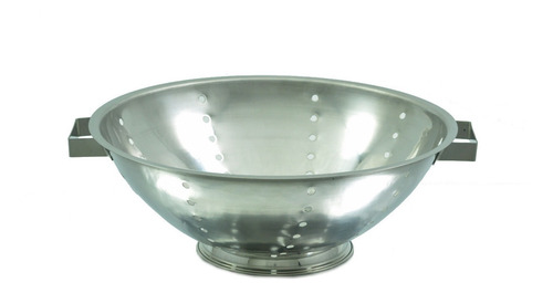 Escurridor De Verduras De 40cm Con Base En Acero Inox.