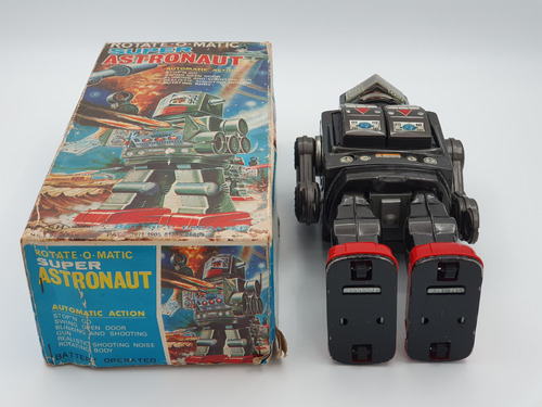 Robot Super Astronauta Rotate O Matic 60´s Japón Si Funciona (Usado)