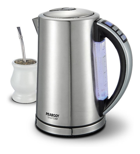 Jarra Eléctrica Digital 1.7 Lt Corte Mate Peabody Pe-dk17411