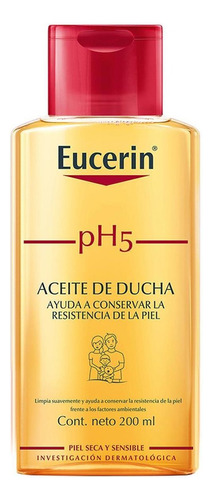Aceite De Ducha Eucerin Ph5 X 200ml