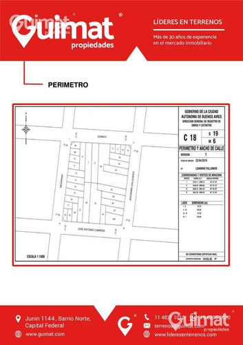 Imagen 11 de 12 de Terreno - Palermo - Lideres En Terrenos - Guimat Propiedades