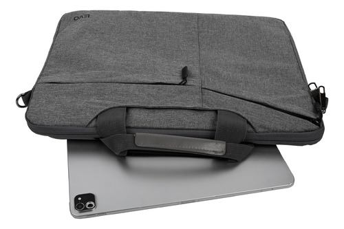 Mochila Manager Gris 15,6 + Funda Notebook Gris 15,6 Levo