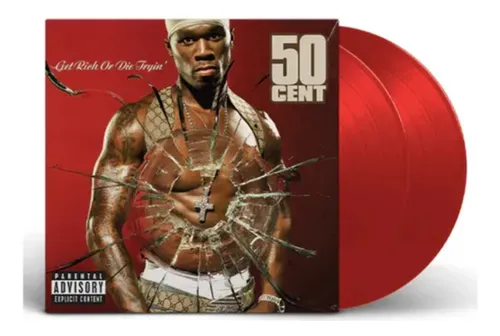 50 Cent - Get Rich Or Die Trying - 2 Lp's Vinyl ( Rojo Red )
