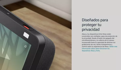 Echo Show 5 (3.ª generación, modelo de 2023) | Pantalla inteligente con 2x  bajo y sonido claro | Azul cielo