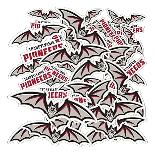 Transylvania University Sticker Pioneers Stickers Vinyl...