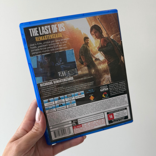 The Last Of Us Remasterizado Ps4 Semi Novo Mídia Física (Recondicionado)