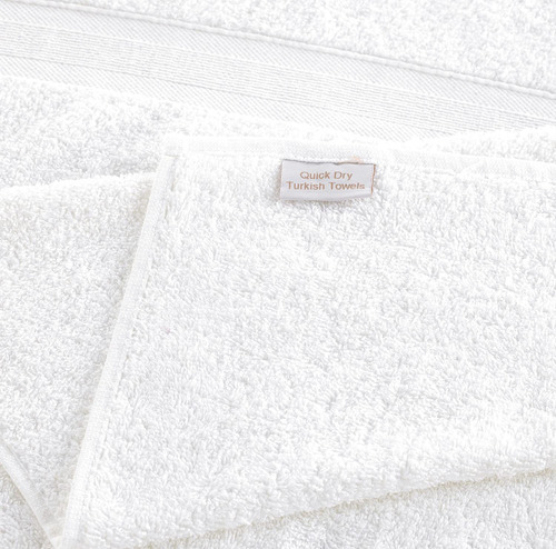 Toallas De Baño Blancas Secado Rápido Alta Absorción Algodón