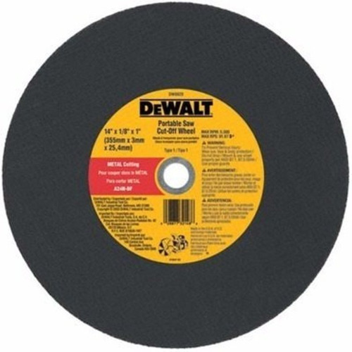 Abrasivo Metal 355 Y 3 Y 25 Mm Corte Dw0014 Dewalt