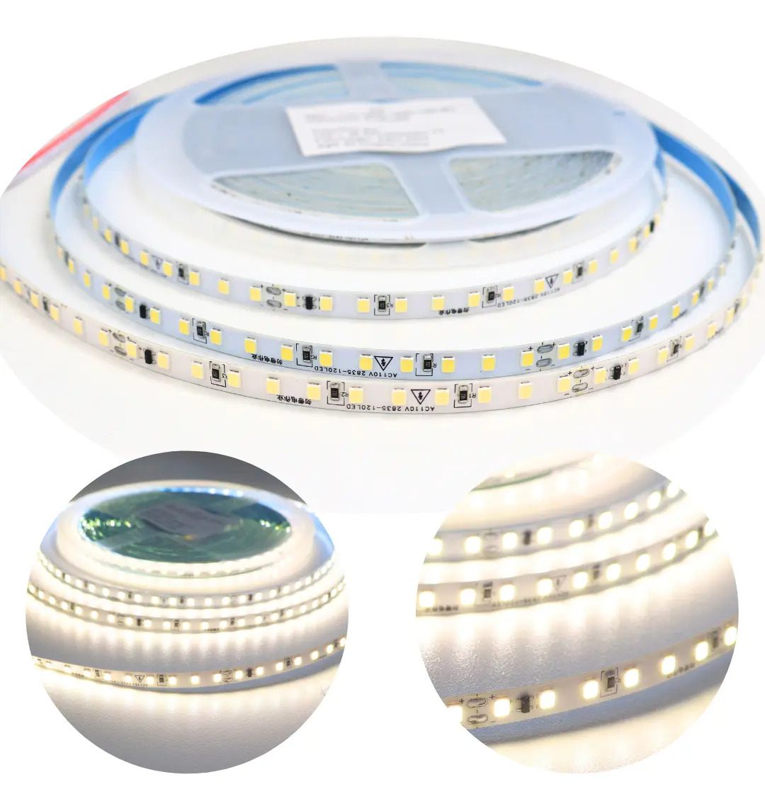 10m Fita Led 120led/m Direta Energia Para Perfil Cor Da Luz Branco neutro