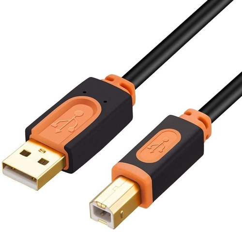 Cable Usb Para Impresora  Negro