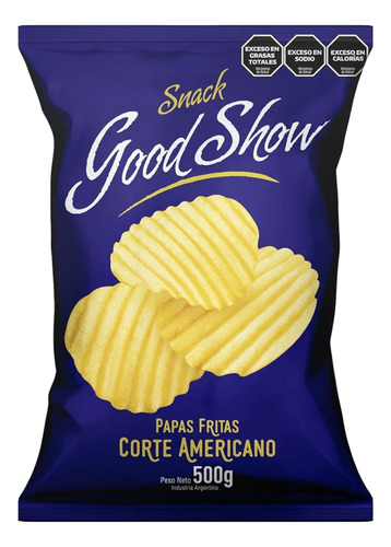 Papas Fritas Corte Americano Good Show 430gr X 5 Unidades