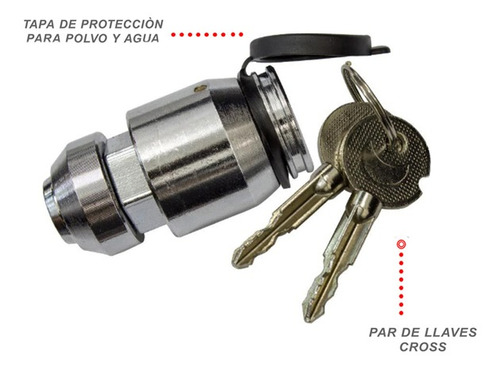 Imagen 4 de 6 de Antirrobo De Rueda De Auxilio Chevrolet Spin