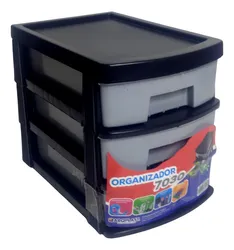 Comprar Organizador Gaveteiro Multiuso 3 Gavetas Plástico 7030 C/ 12 no Mercado Livre