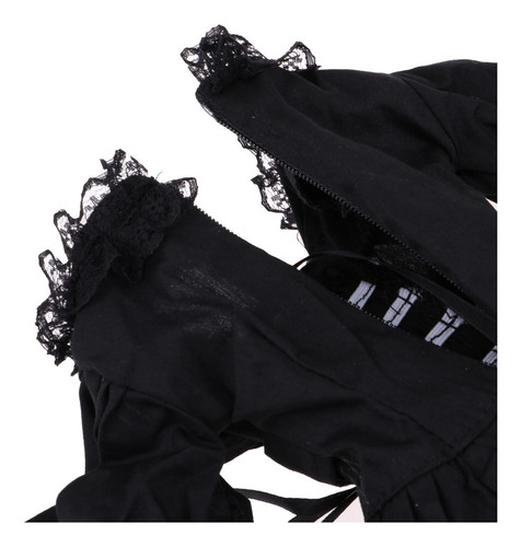 Kit De Ropa De Y Diadema De Encaje Gótico Hecho Para 1/3