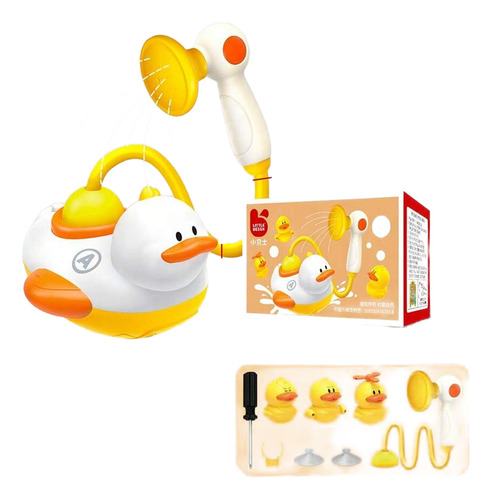 Duck Shaped Showerhead Toy - Kids' Bath Fun