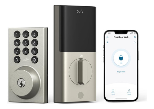 Cerrojo Wifi Smart Lock Eufy Security C30 Con Entrada Sin Ll