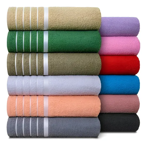 Kit C/ 4 Toalha De Banho Gigante 80 X 1,50 Atacado + Brinde Softmax