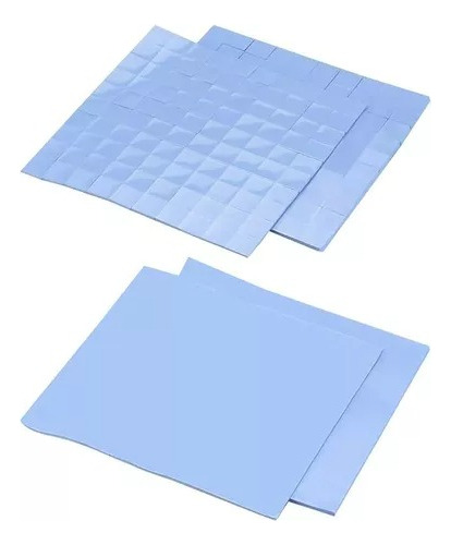 Almohadilla De Pasta Térmica De 10 Cm X 10 Cm 0.7mm 100 Pz