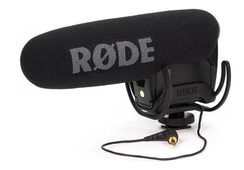 Microfone Rode VideoMic Pro Condensador Supercardióide cor preto