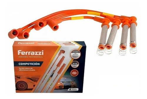 Imagen 1 de 7 de Cable De Bujía Ferrazzi Corsa 9mm Competición