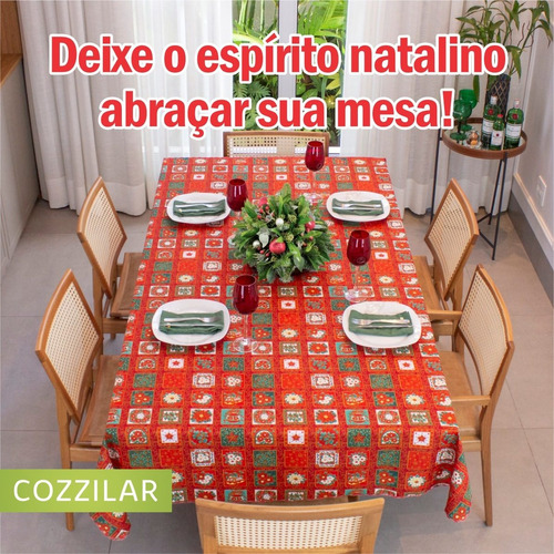 Toalha De Mesa Natal Para 6 Cadeiras Top 2,10 X1,50 Delicada | MercadoLivre Toalha De Mesa Natal Para 6 Cadeiras Top 2,10 X1,50 Delicada | MercadoLivre