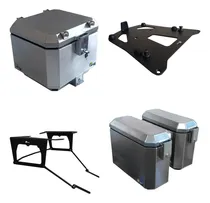 Comprar Top Case E Laterais Escovado Bmw R1250gs Premium + Suportes
