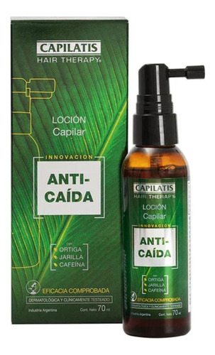 Capilatis Loción Anticaida X70ml - Ortiga, Cafeina Y Jarilla