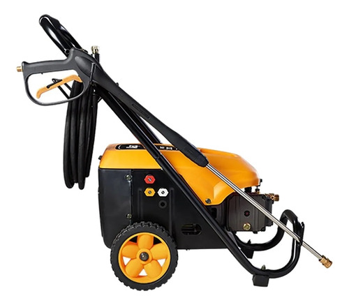 Imagem 4 de 5 de Lavadora de alta pressão Wap Profissional Intensivo L Profi 2000 amarela e preta com 1700psi de pressão máxima 220V