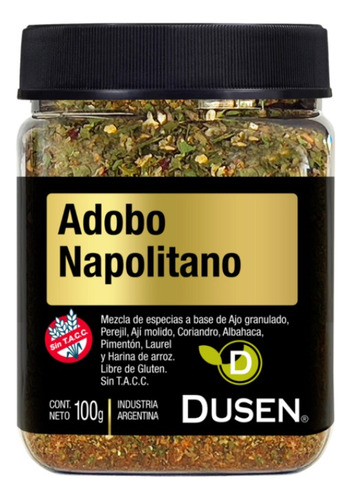 Adobo Napolitano Con Certificación Kosher X100 Grs - Dusen