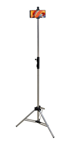 Tripé P/ Celular Universal Telescópico 1,80m C/ Suporte