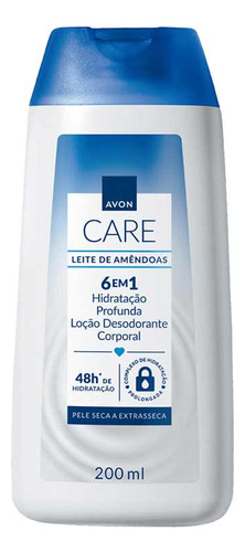 Avon Care Leite De Amendoas Locao Hidratante Corporal 200ml