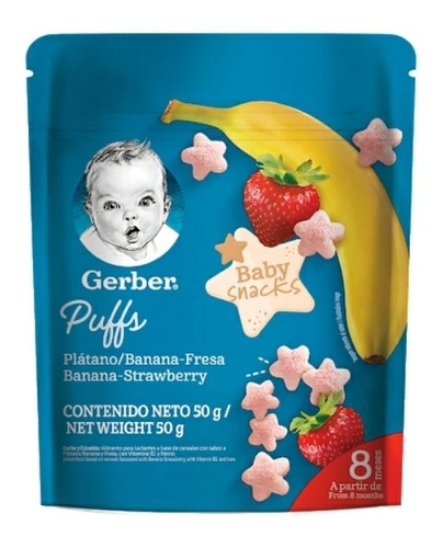 Galletas Gerber Puffs 50g.