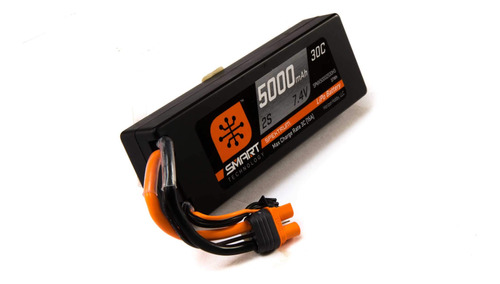 Spektrum Bateria Inteligente Rc Lipo: 5000mah 2s 7.4v 30c Co